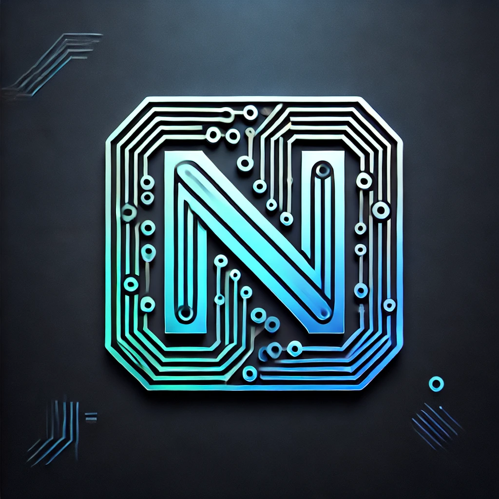 1. "لوگوی فناوری Nexora با طراحی مدرن و مدارهای دیجیتال" 2. "نماد 'N' با استایل تکنولوژی و رنگهای نئون آبی و نقرهای" 3. "لوگوی مینیمال و پیشرفته Nexora با الهام از مدارهای الکترونیکی"